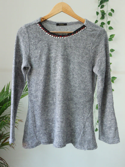 Grey Winter Top - 36"