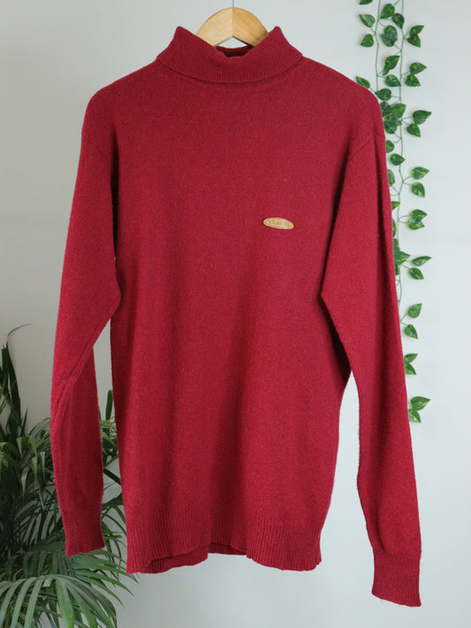 Maroon Turtle Neck - 40"