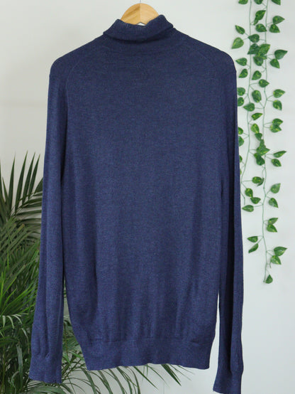 Blue Turtle Neck - 42"