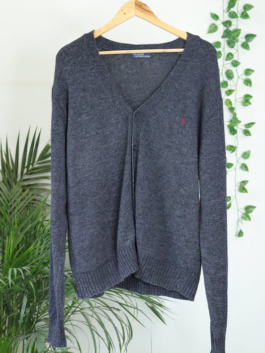 Grey Cardigan - 46"