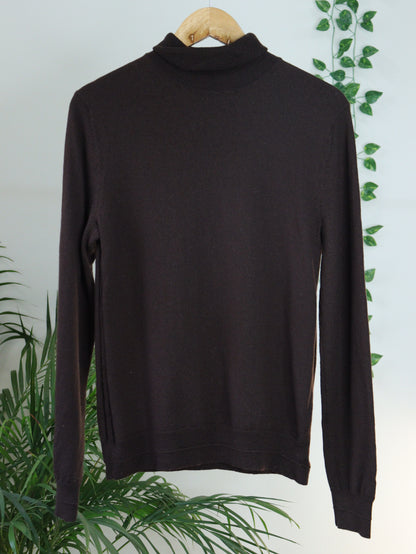Brown Turtle Neck - 38"