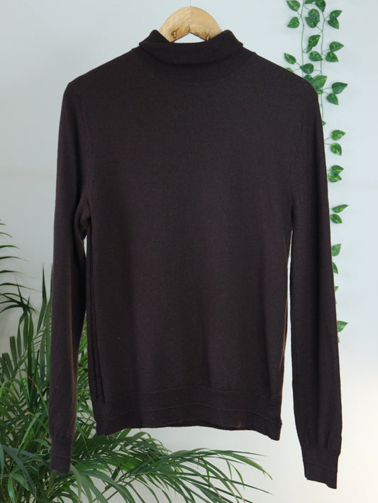 Brown Turtle Neck - 38"
