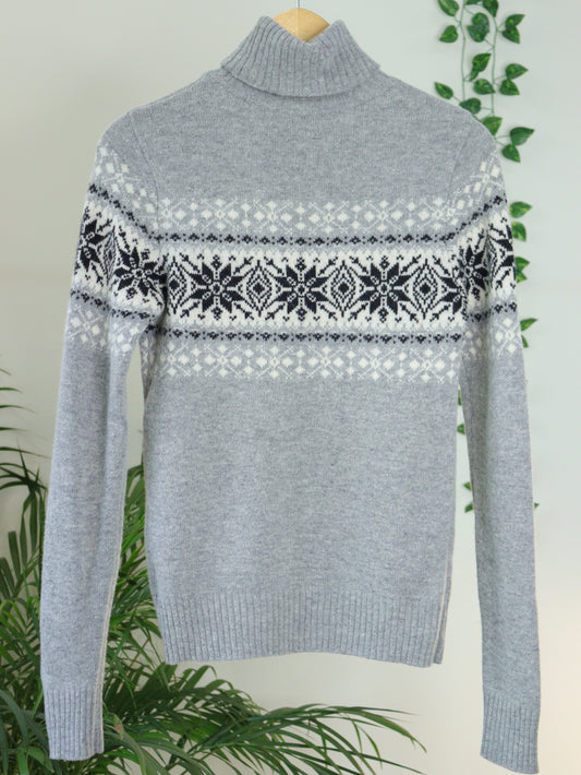 Grey Turtle Neck - 36"