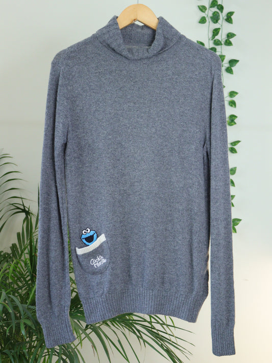 Grey Turtle Neck - 40"
