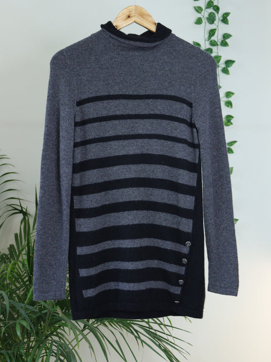 Grey Turtle Neck - 36"