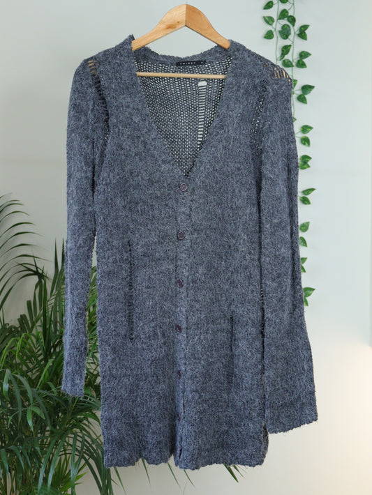 Grey Cardigan - 40"