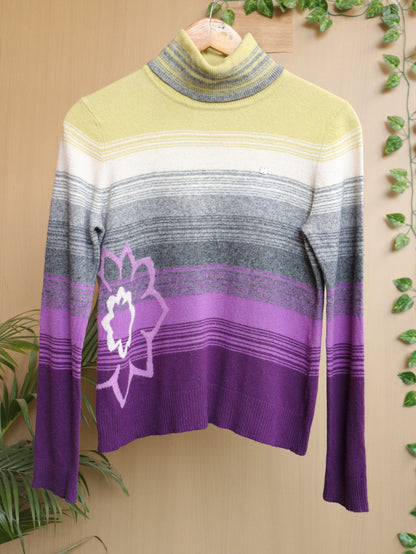 Purple Turtle Neck - 36"