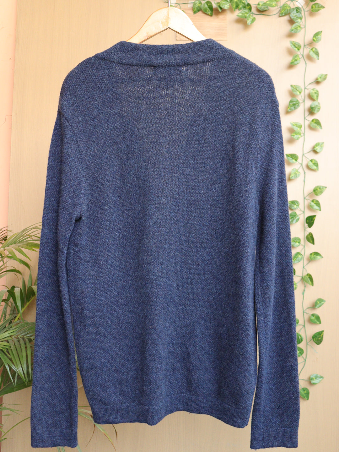Blue Cardigan - 44"