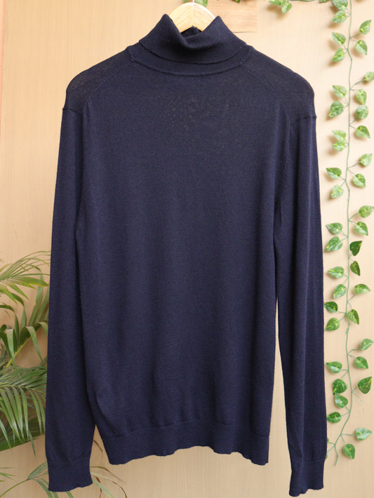 Blue Turtle Neck - 40"