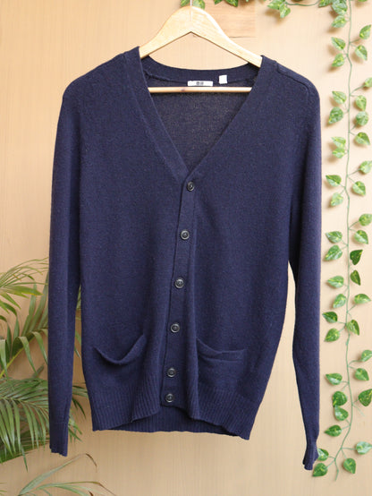 Blue Cardigan - 38"