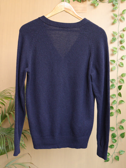 Blue Cardigan - 38"