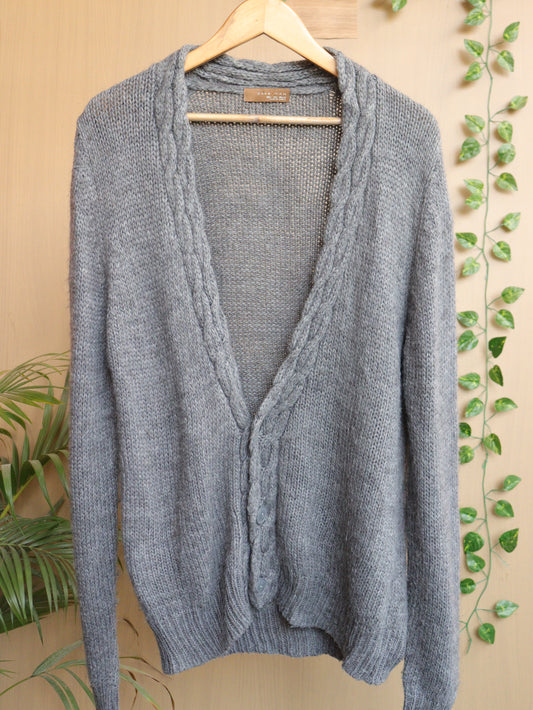 Grey Cardigan - 44"