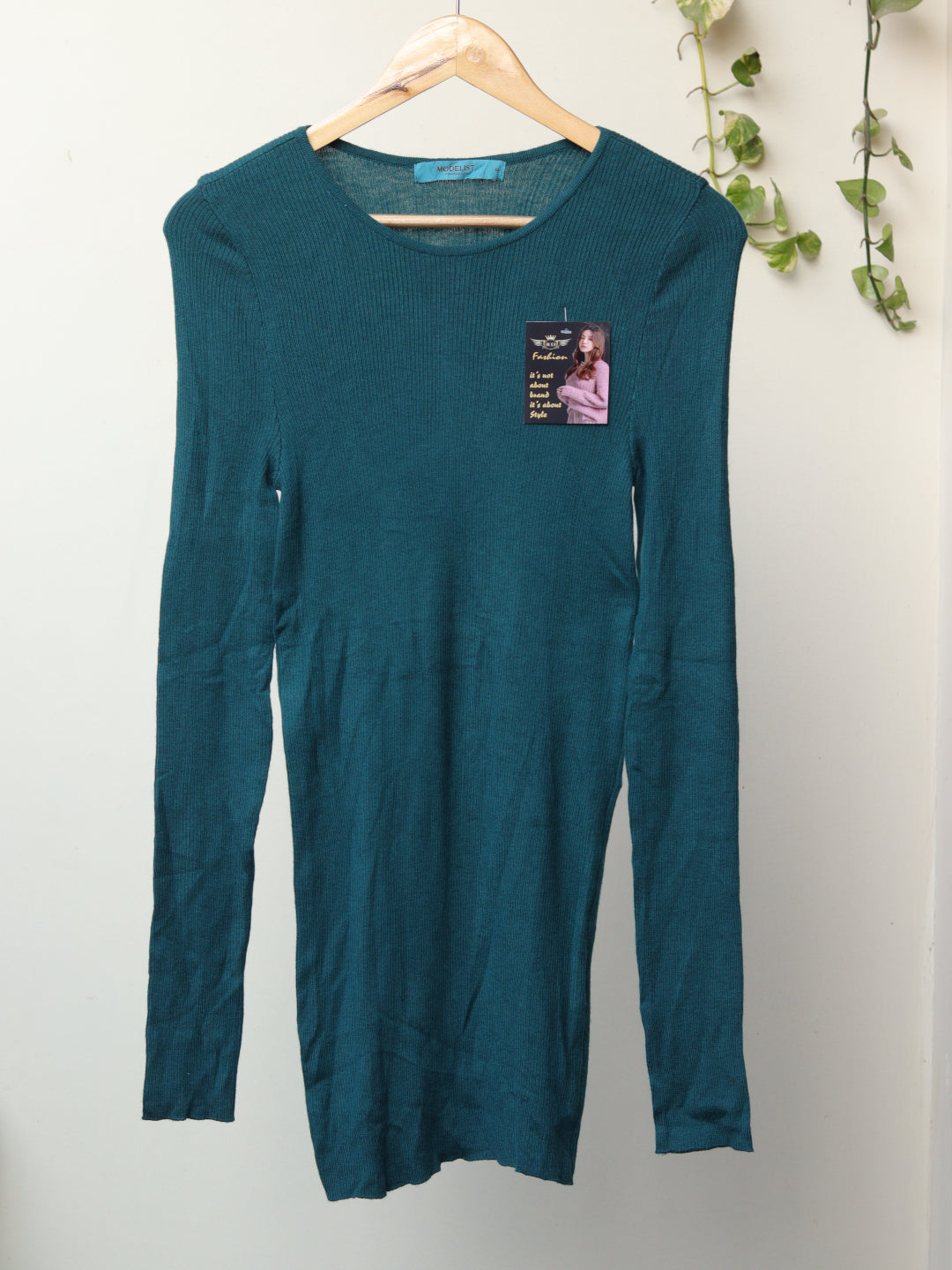 Sea Green Round Neck - 34"