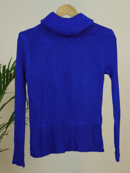 Blue Turtle Neck - 36"