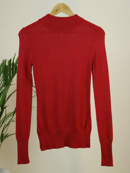Red Winter Top - 31"