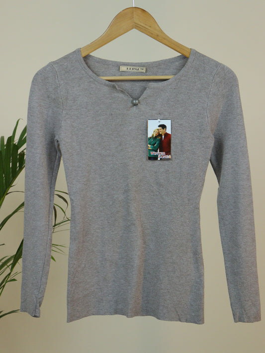 Grey Winter Top - 30"