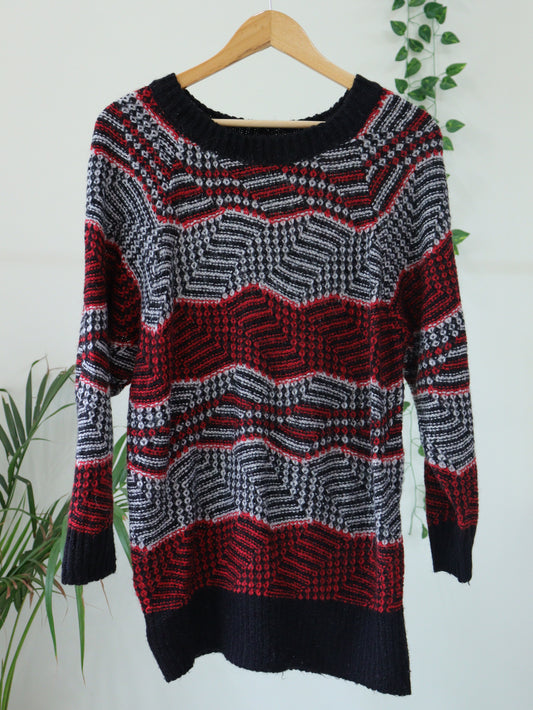 Printed Sweater - 44"