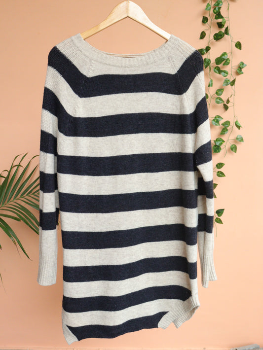 Blue Striped Sweater - 42"
