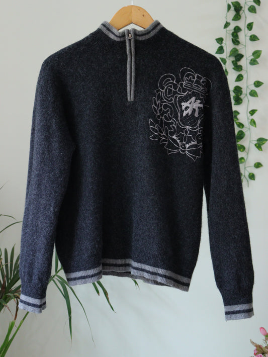 Grey Unisex Sweater - 42"