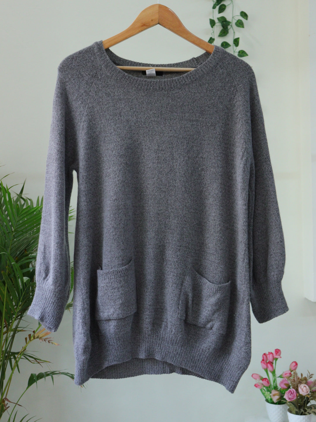 Grey Pullover - 40"