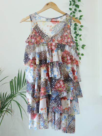 Printed Ruffle Top - 30"