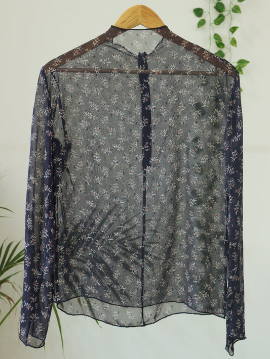 Blue Shear Top - 36"