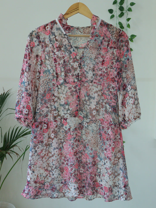 Pink Printed Top - 34"