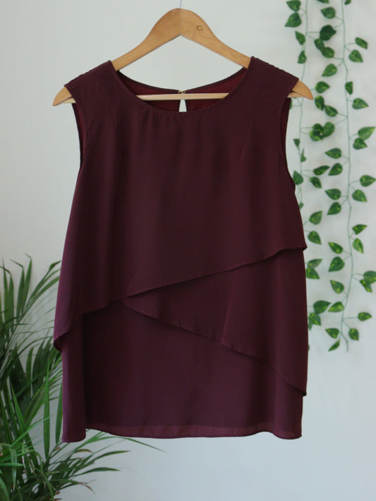Maroon Top - 36"