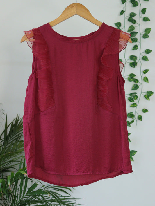 Maroon Top - 38"