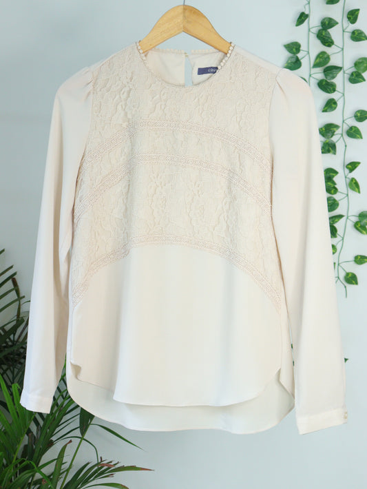 Cream Top - 34"