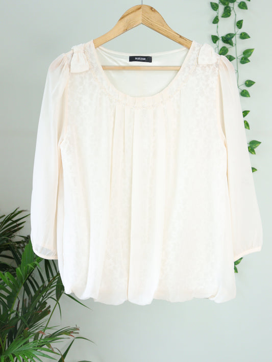 Cream Top - 38"