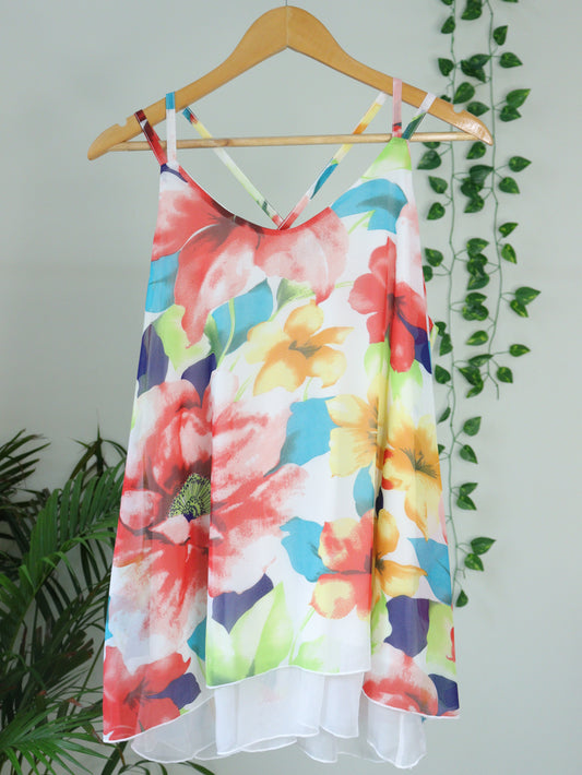 Pink Printed Top - 40"
