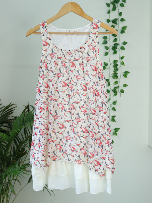 Pink Printed Top - 36"