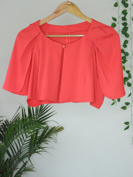 Orange Crop Shrug - 34"