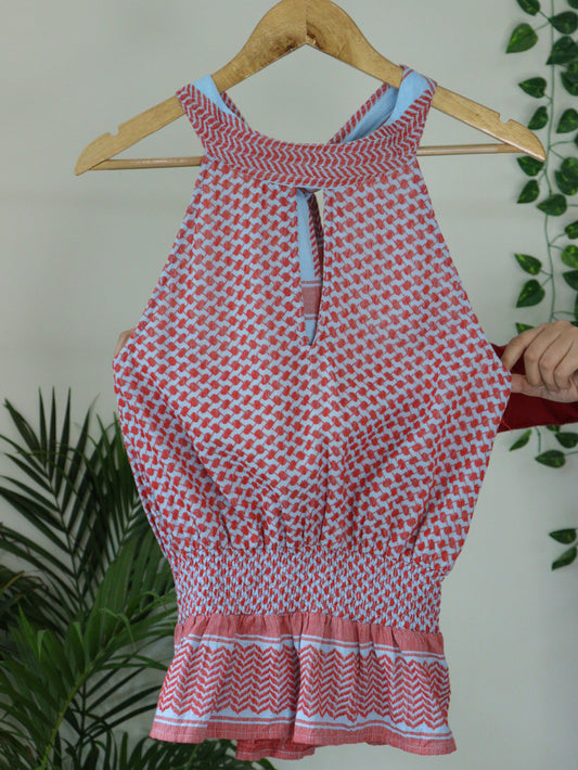 Pink Printed Top - 36"