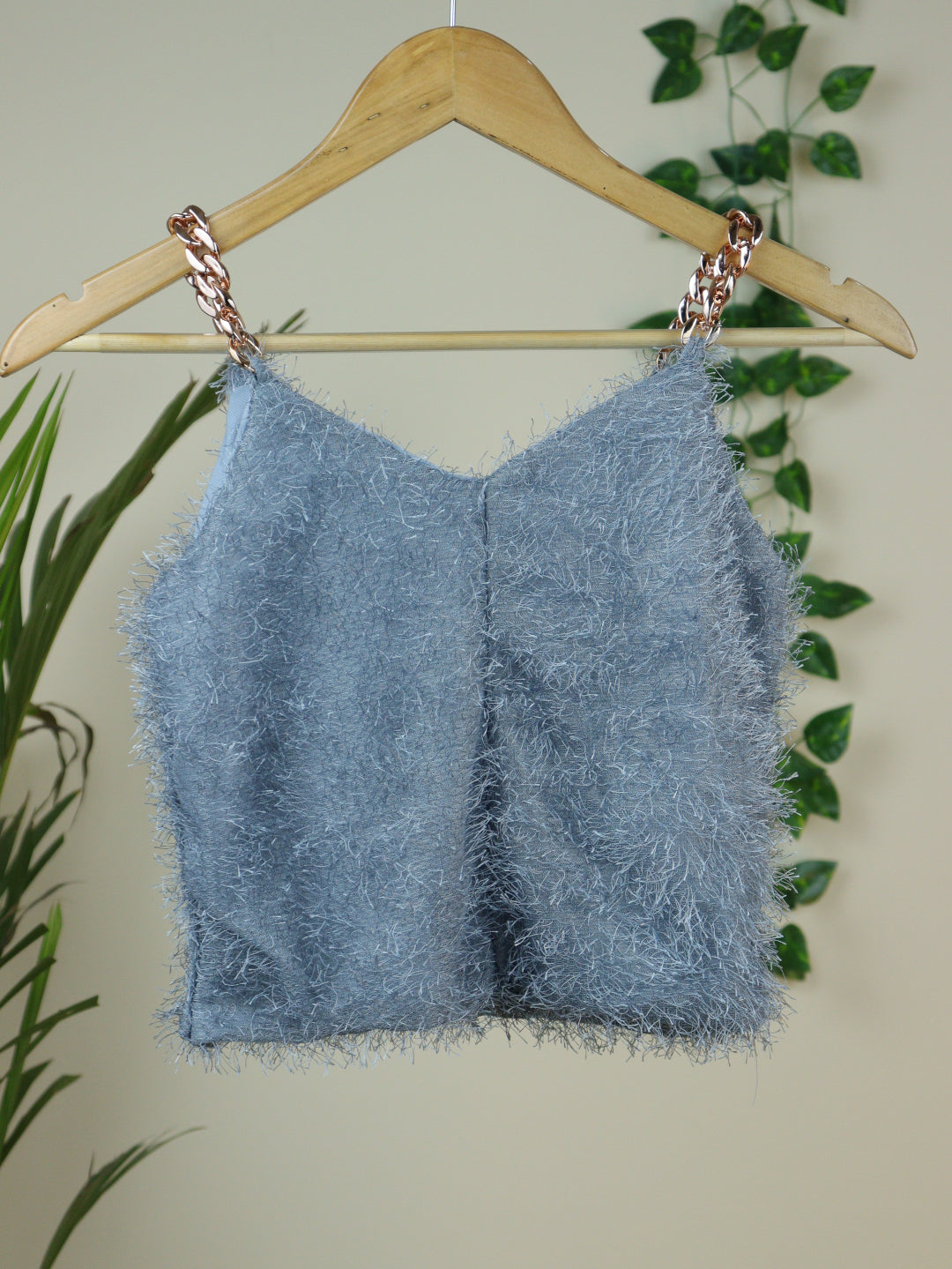 Furr Grey Top - 34"