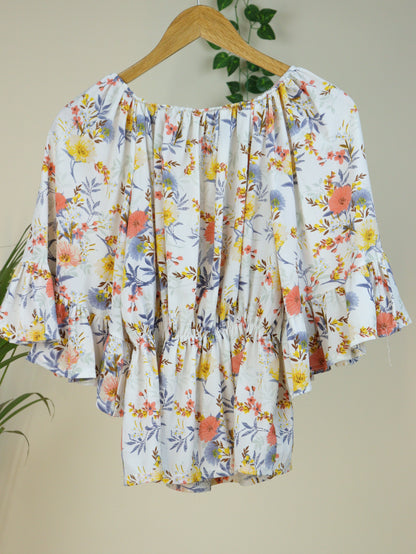 Floral Print Top - 38"