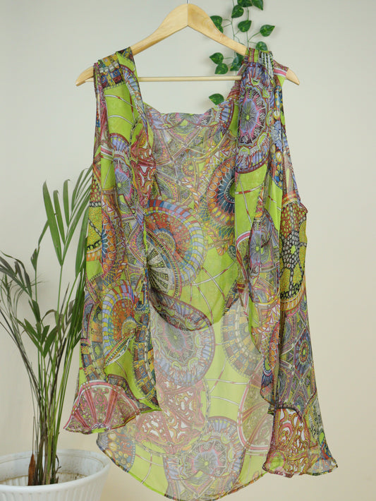 Printed Shrug - Free Size"