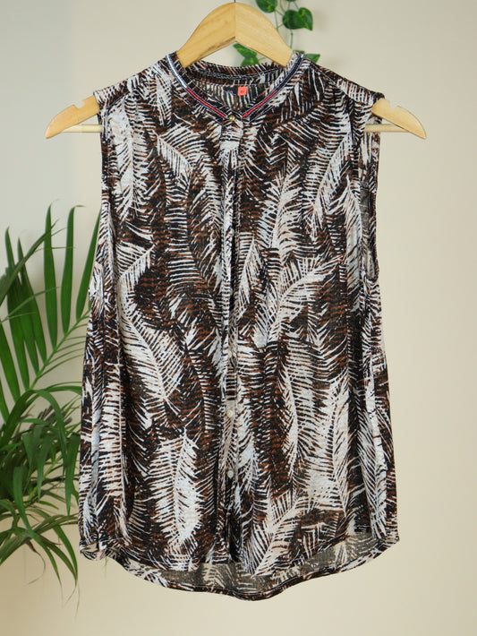 Leaf Printed Top - 36" & 38"
