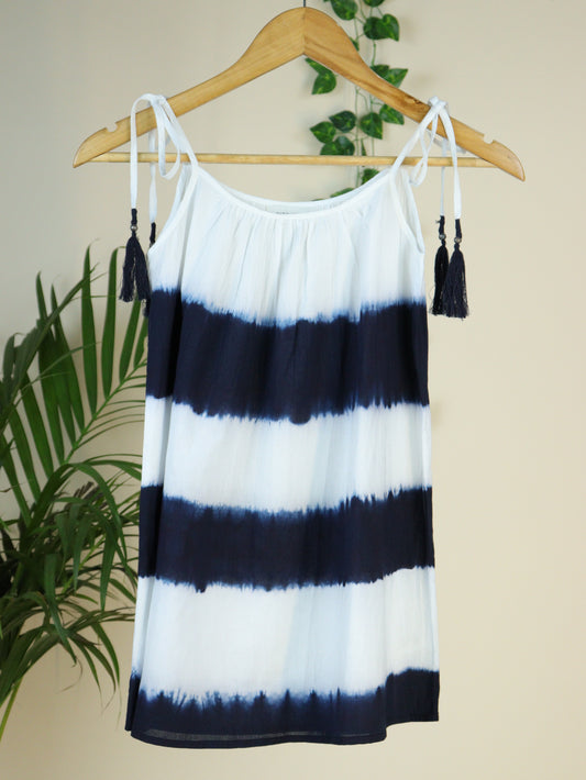 Tie & Dye Blue Top