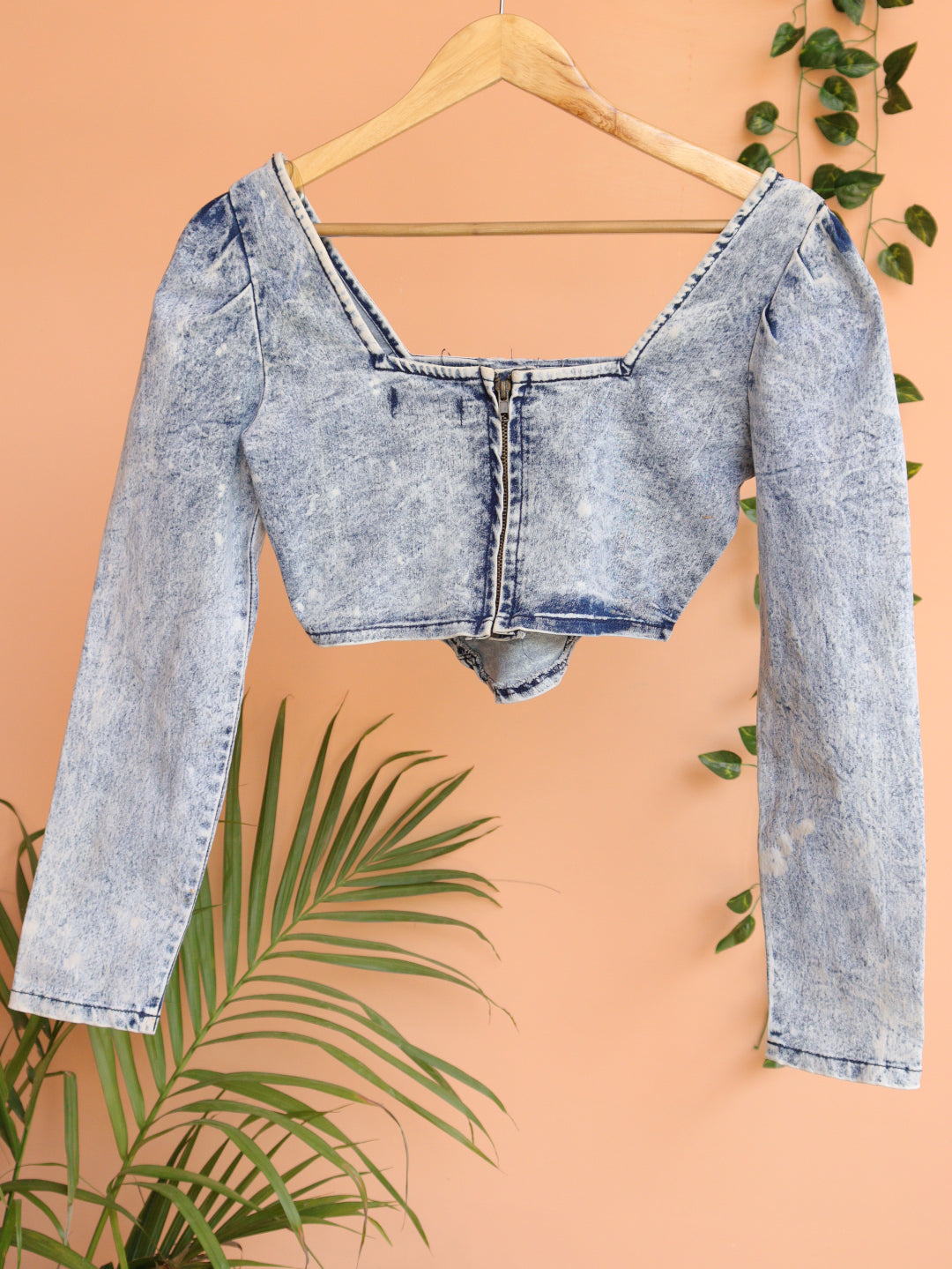Denim Corset Top - 33"