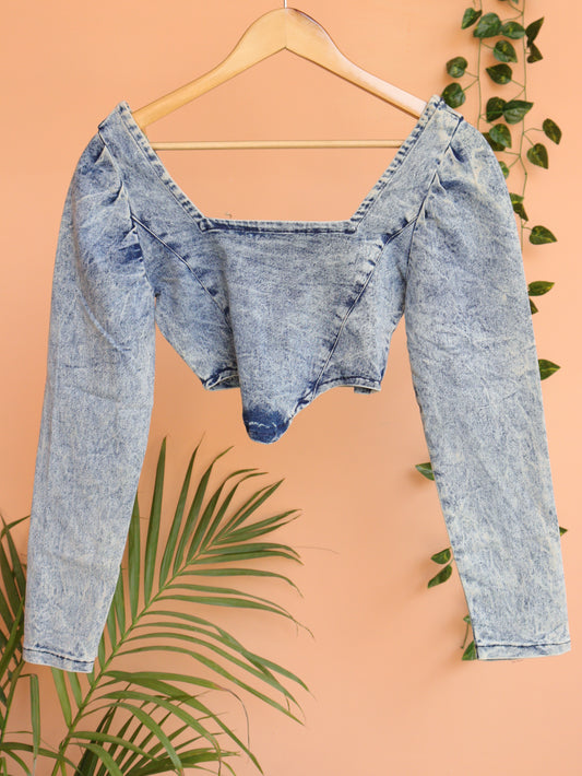 Denim Corset Top - 31"