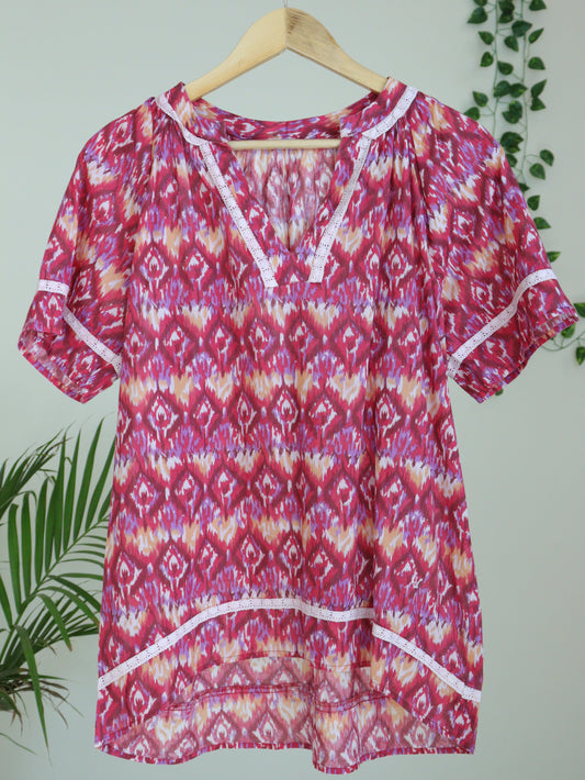 Printed Cotton Top