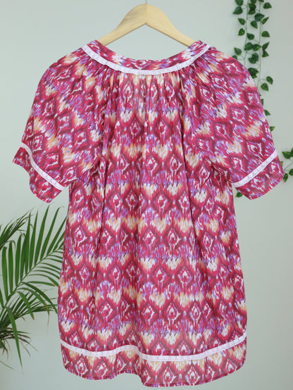 Printed Cotton Top