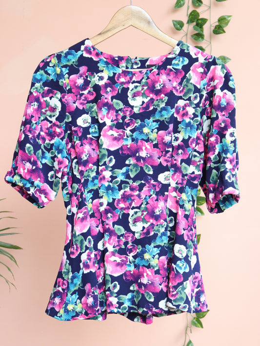 Floral Print Top - 34"