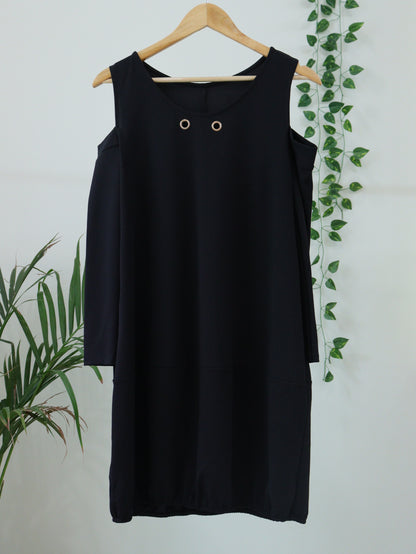 Black Long Top - 38"
