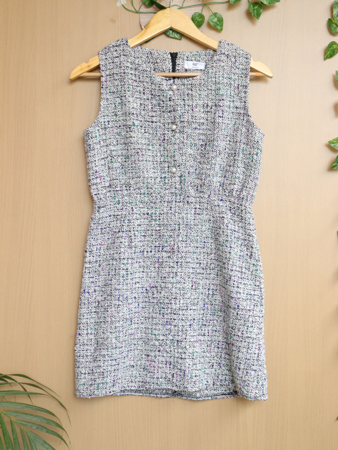 Grey Winter Dress - 34"