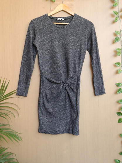 Grey Winter Dress - 34"