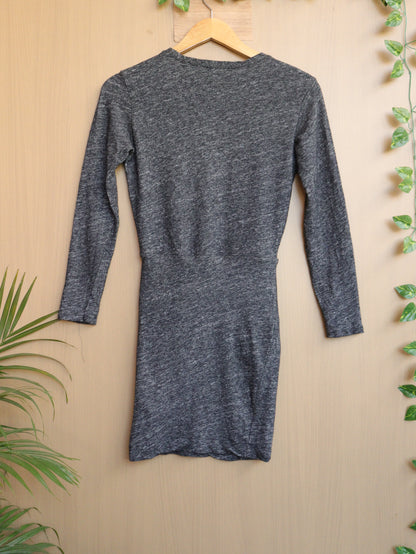 Grey Winter Dress - 34"