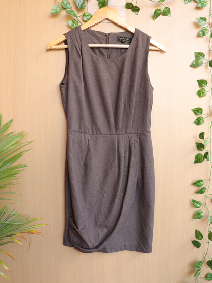 Brown Winter Dress - 34"